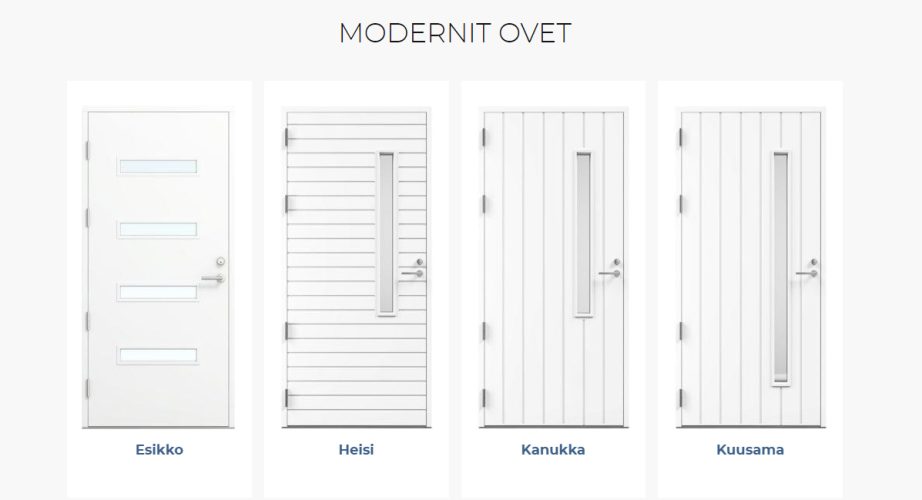 MODERNIT OVET